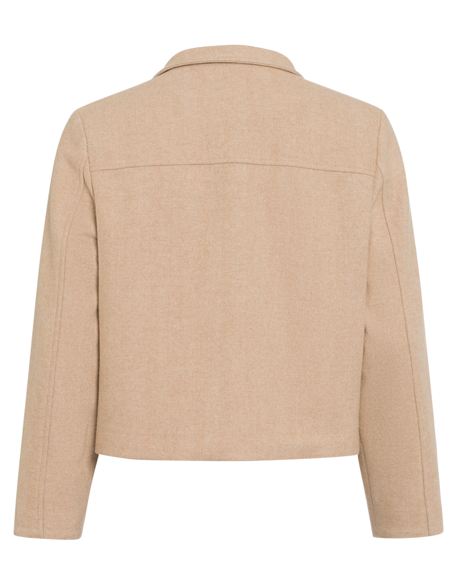 Marc Aurel Kort Jasje Visgraat Camel