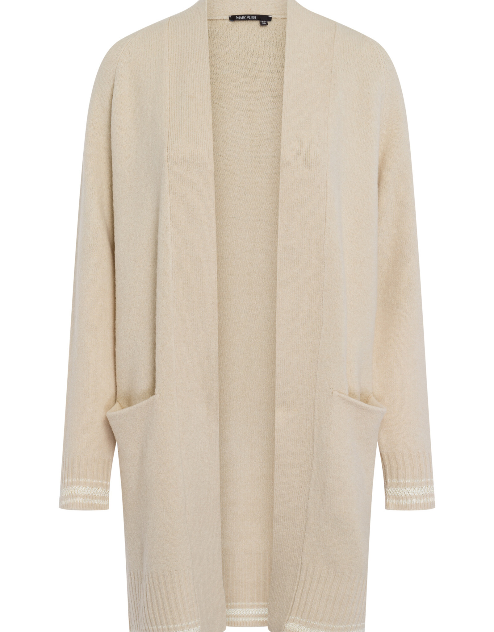 Marc Aurel Medium Lang Vest Zand Kleur