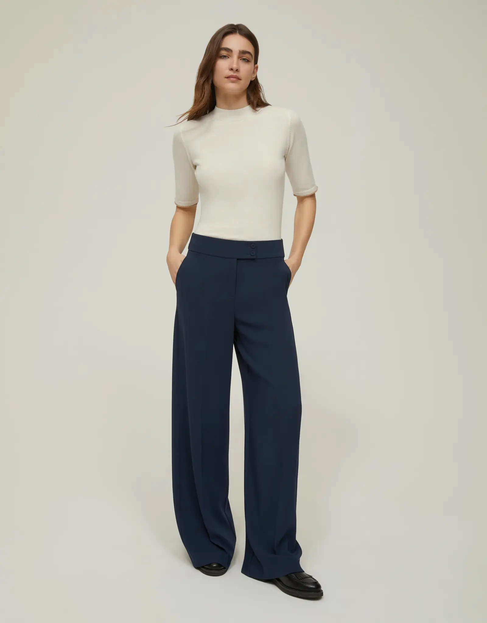 PENNYBLACK Pantalon Emblema Rafia Blauw
