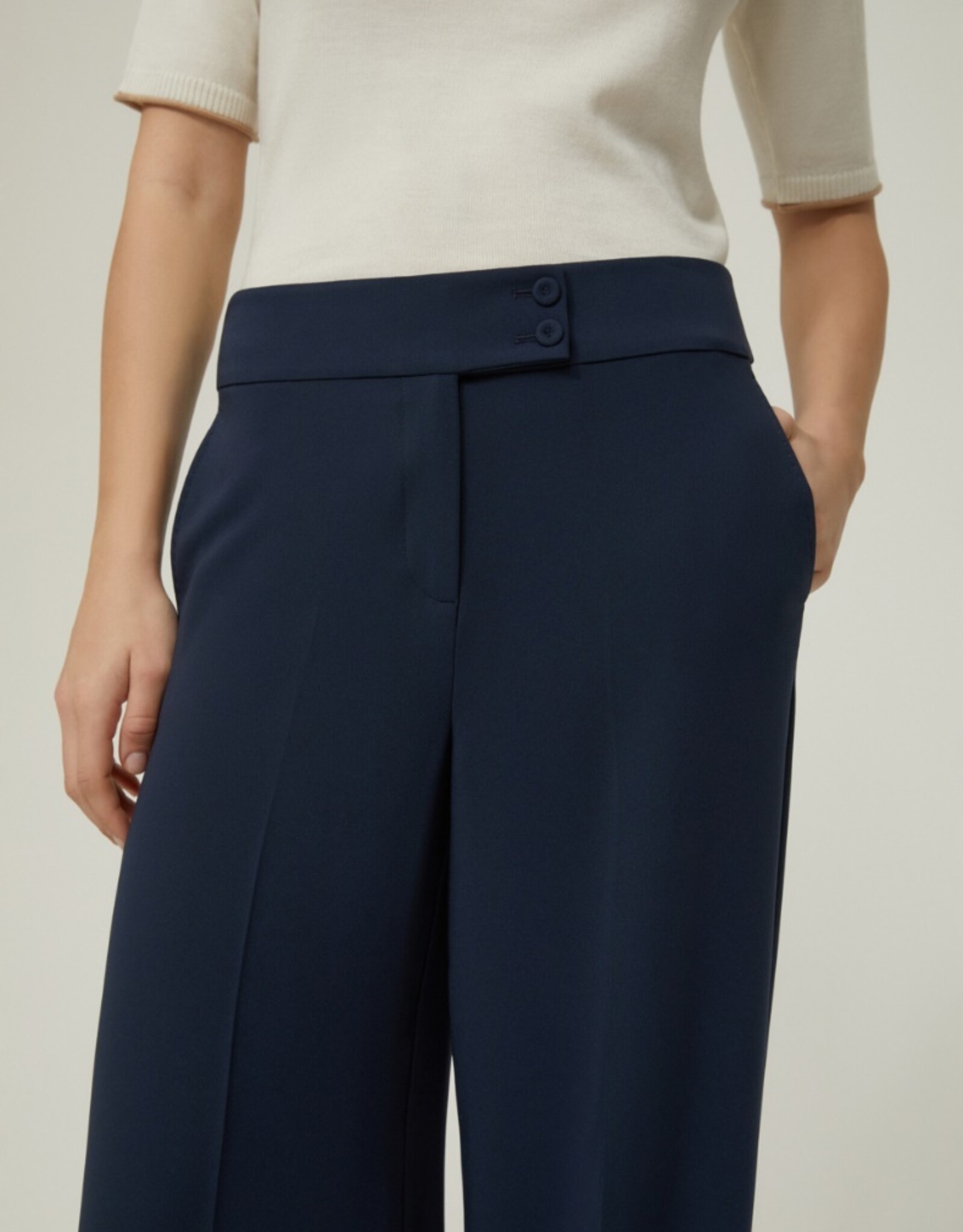 PENNYBLACK Pantalon Emblema Rafia Blauw