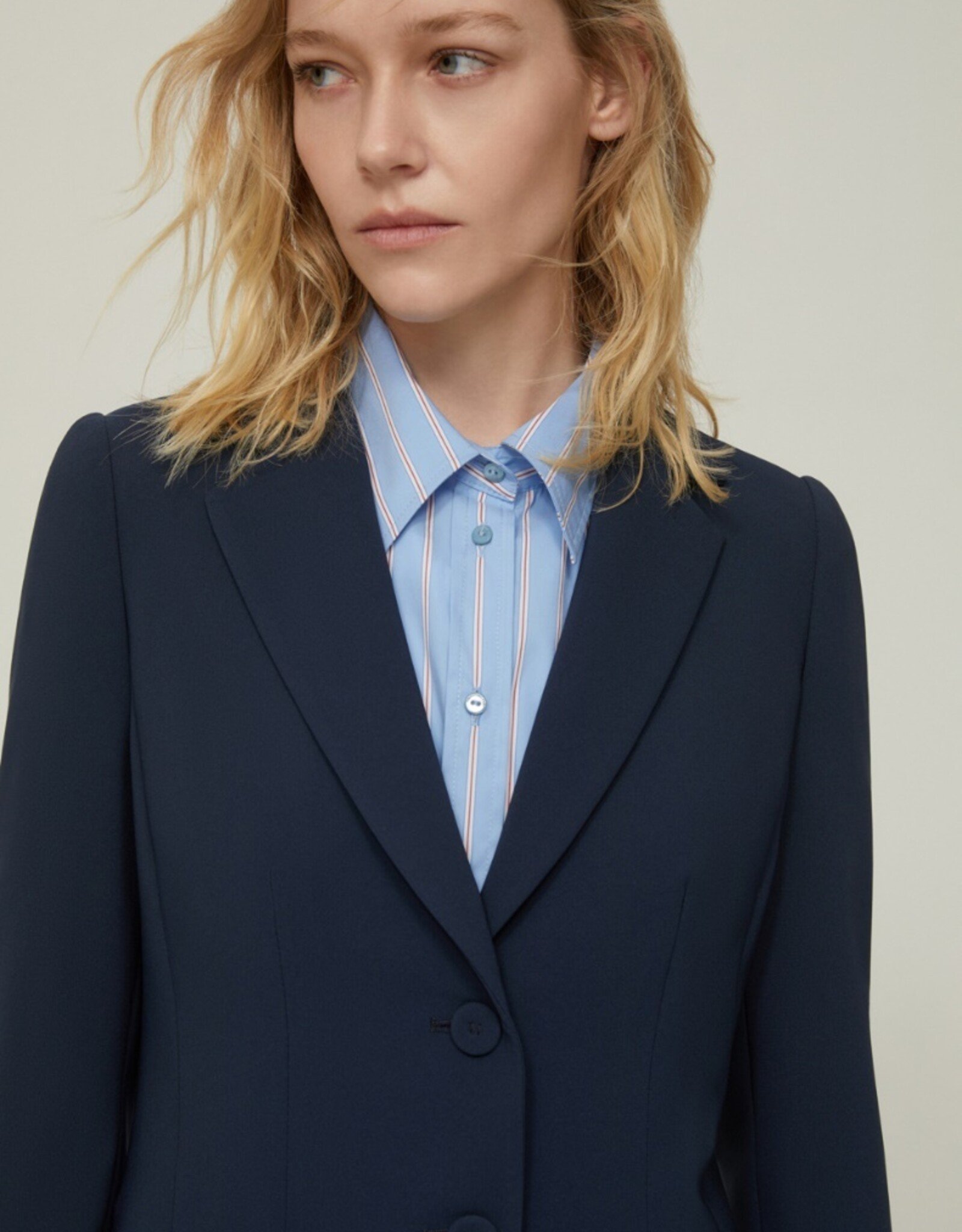 PENNYBLACK Blazer Intinto Rafia Blauw
