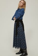 PENNYBLACK Plissee Rok Rafia Blauw