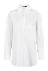 Marc Aurel Blouse Met Bies Wit