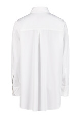 Marc Aurel Blouse Met Bies Wit