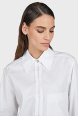 Marc Aurel Blouse Met Bies Wit