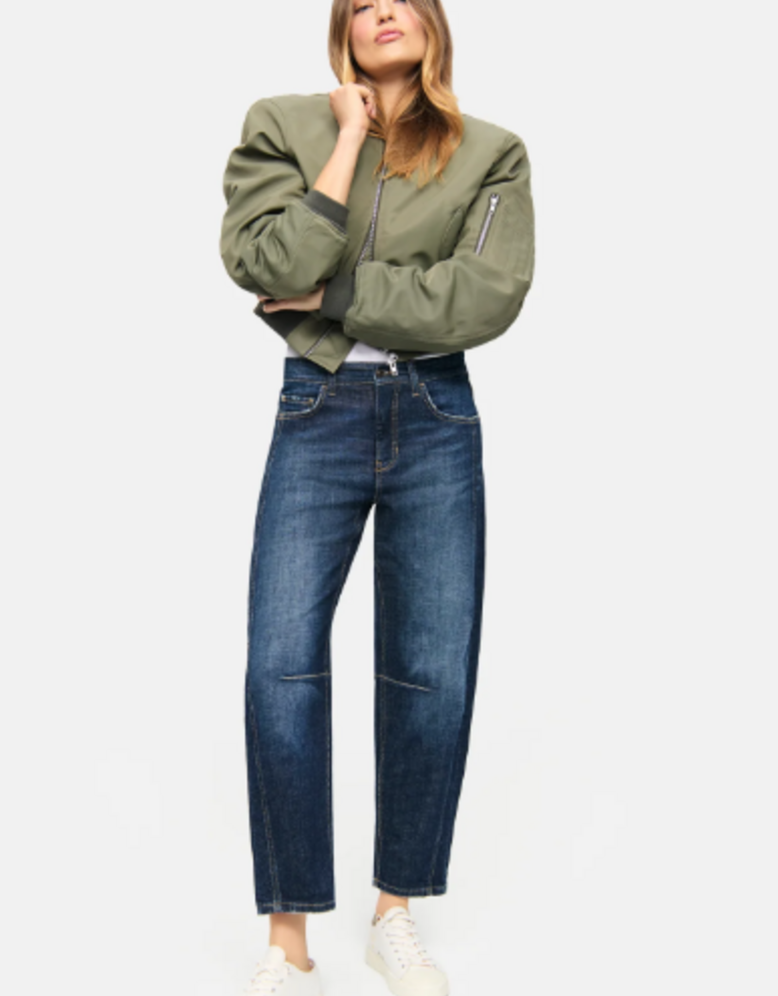 Cambio Jeans Elia Blue Cross Used