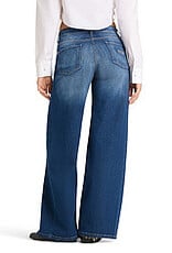 Cambio Jeans Palazzo Patch Applikation Lefthand Stoned