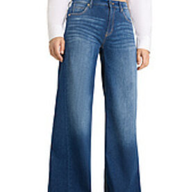 Cambio Jeans Palazzo Patch Applikation Lefthand Stoned