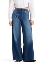 Cambio Jeans Palazzo Patch Applikation Lefthand Stoned