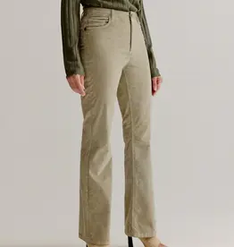 Josephine &CO Pantalon Alessandro Velours Flared Light Khaki