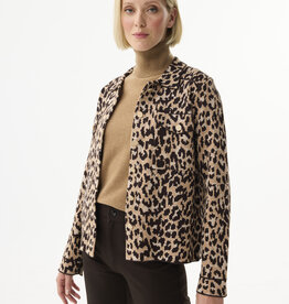 Leo&Ugo Vest/Jasje Panterprint Bruin/Camel