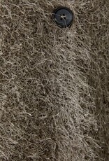 Oui Vest  Kort Smokey Taupe