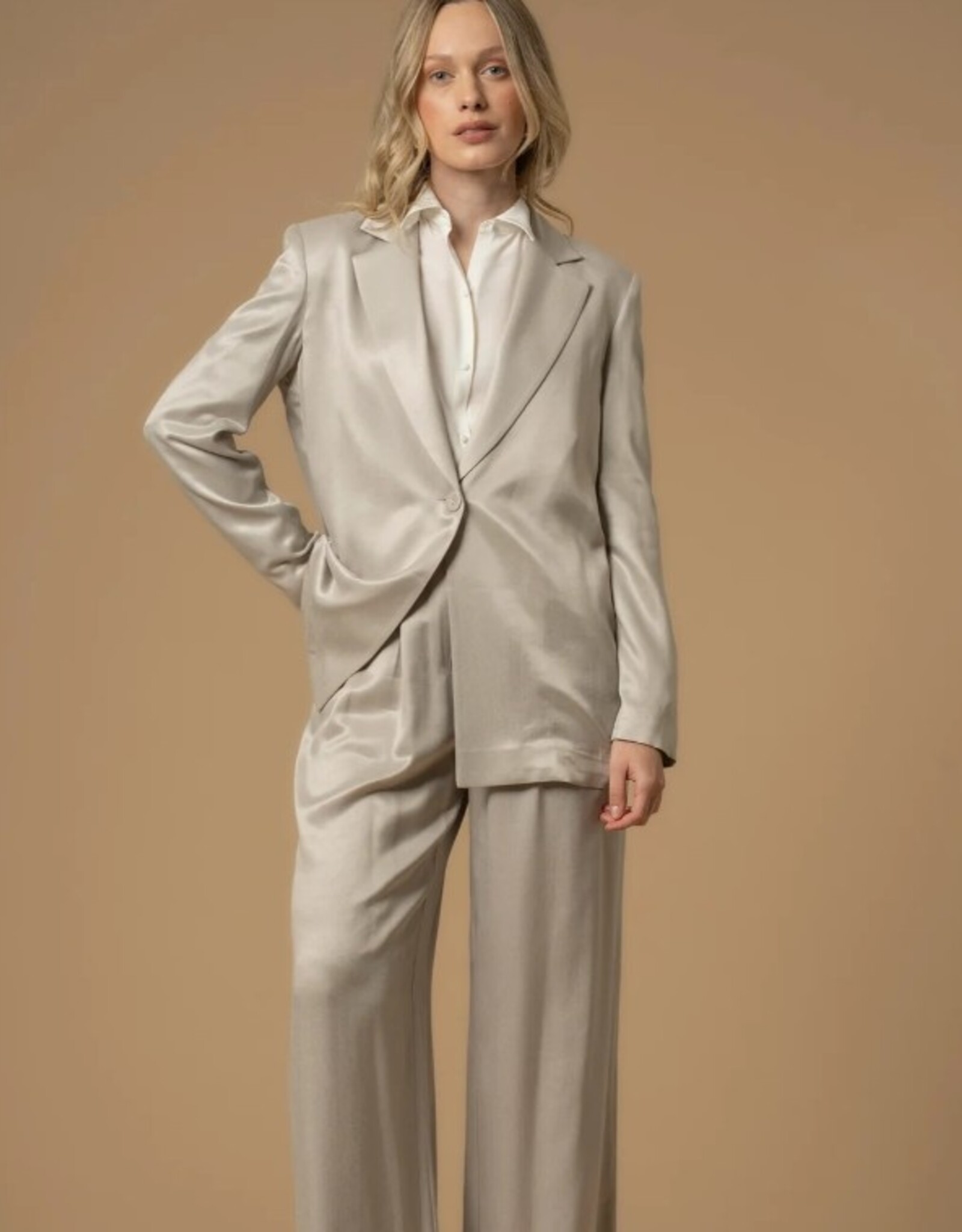 Kocca Blazer Elpis 1Knoops Grigio