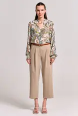 Princess goes Hollywood Blouse Smoke Flower Paisley Offwhite