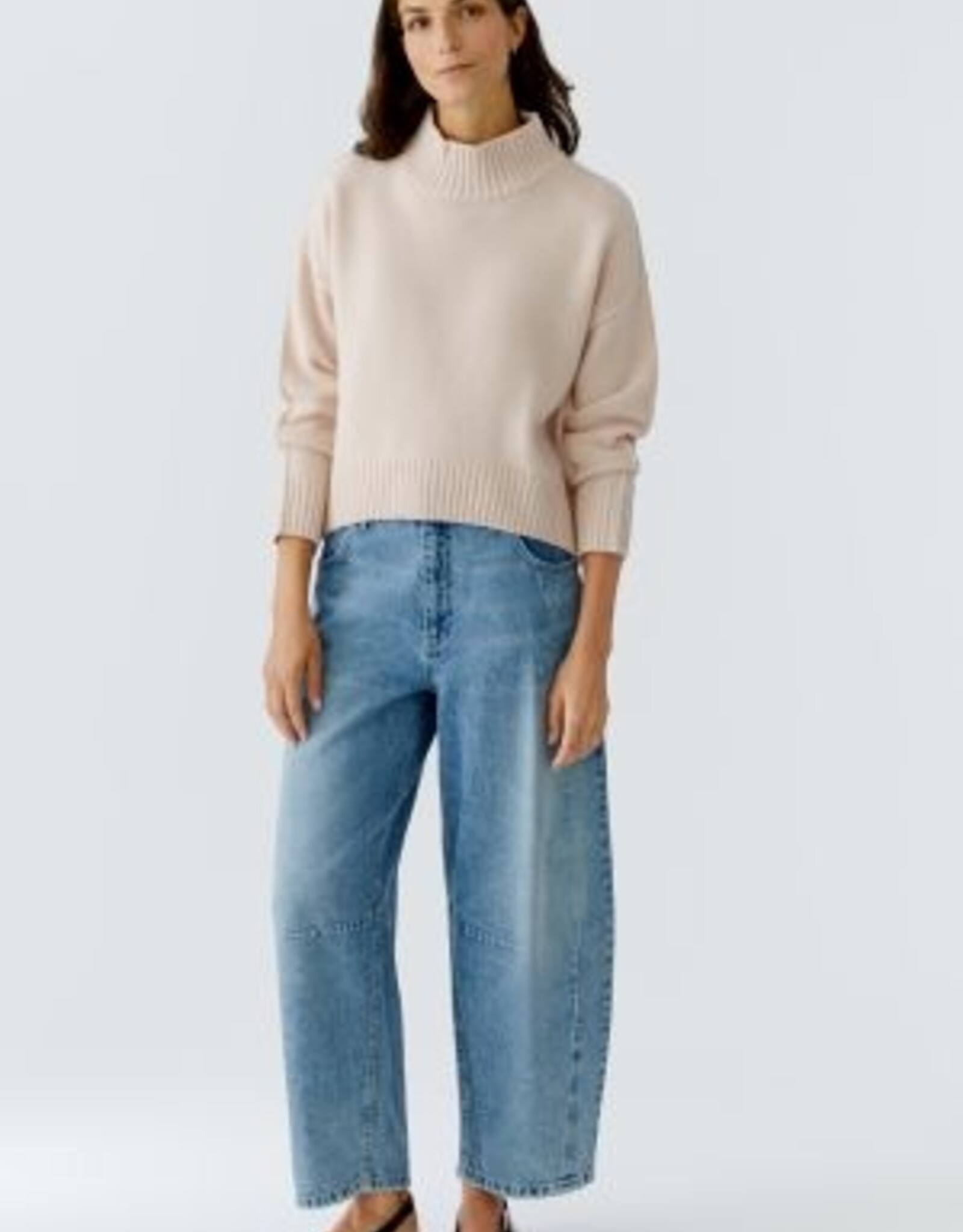 Oui Pullover Coll Sepia Rose