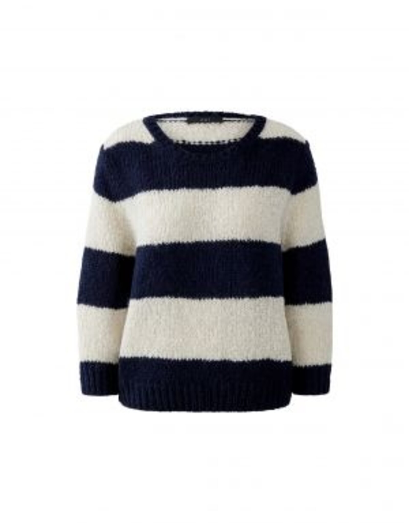 Oui Pullover 94307 Navy Creme