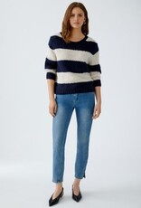 Oui Pullover 94307 Navy Creme