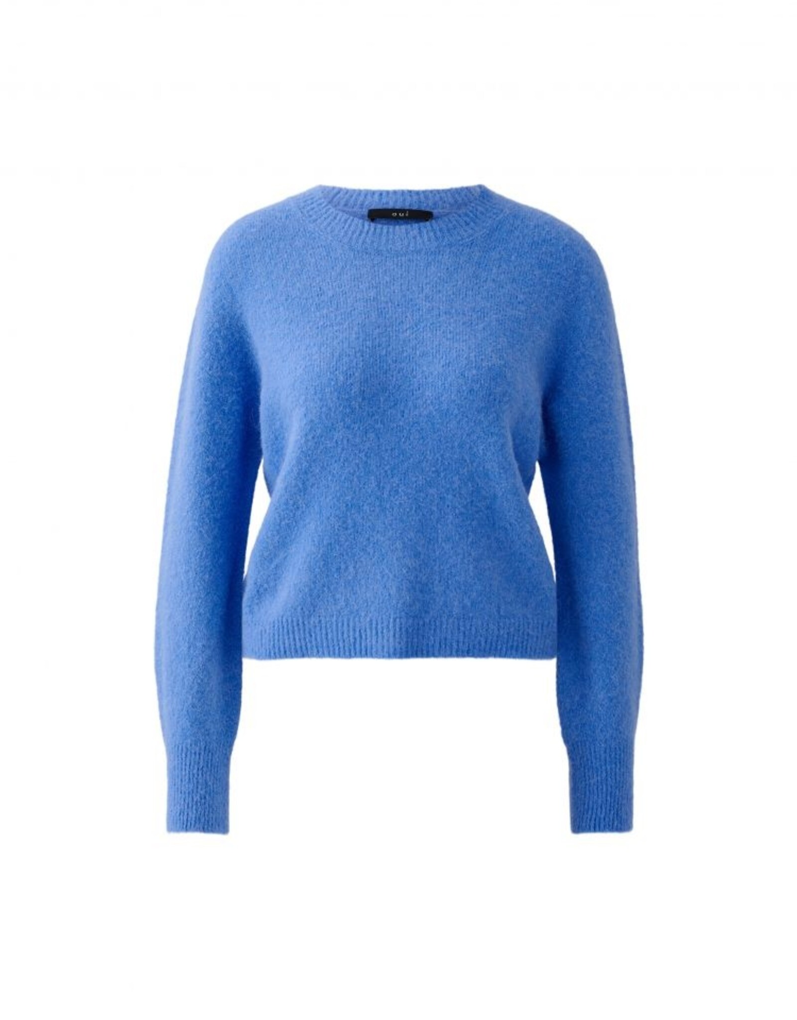 Oui Pullover 88295 R-Hals Hemels Blue