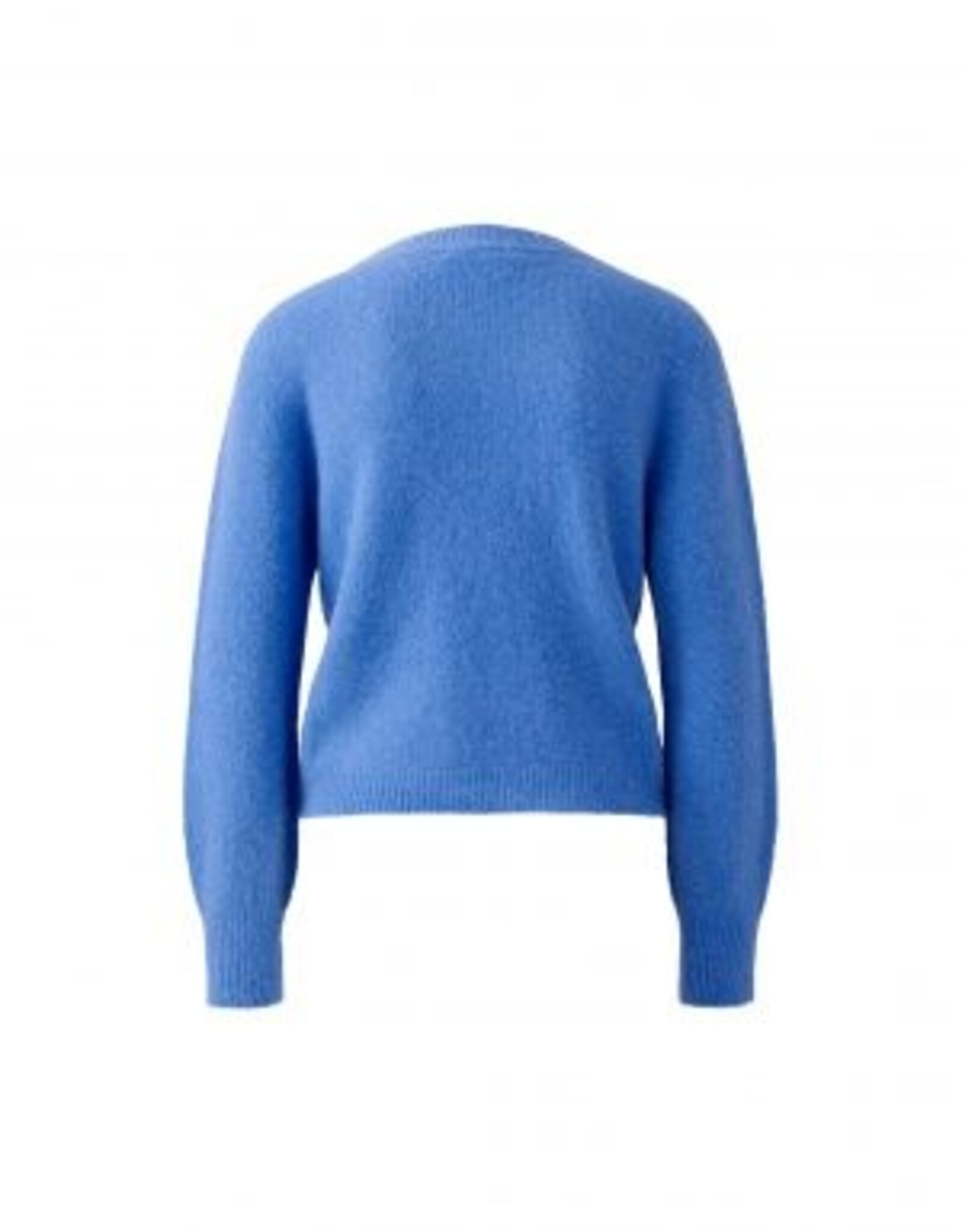 Oui Pullover 88295 R-Hals Hemels Blue