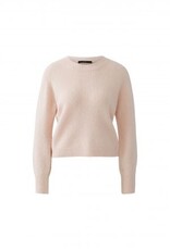 Oui Pullover 88295 R Hals Rose