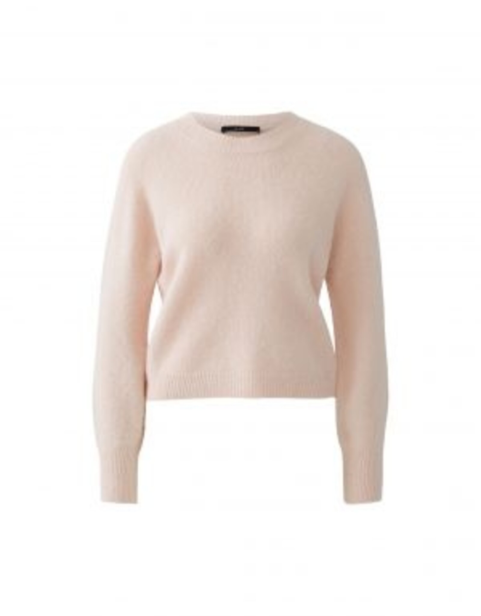 Oui Pullover 88295 R Hals Rose