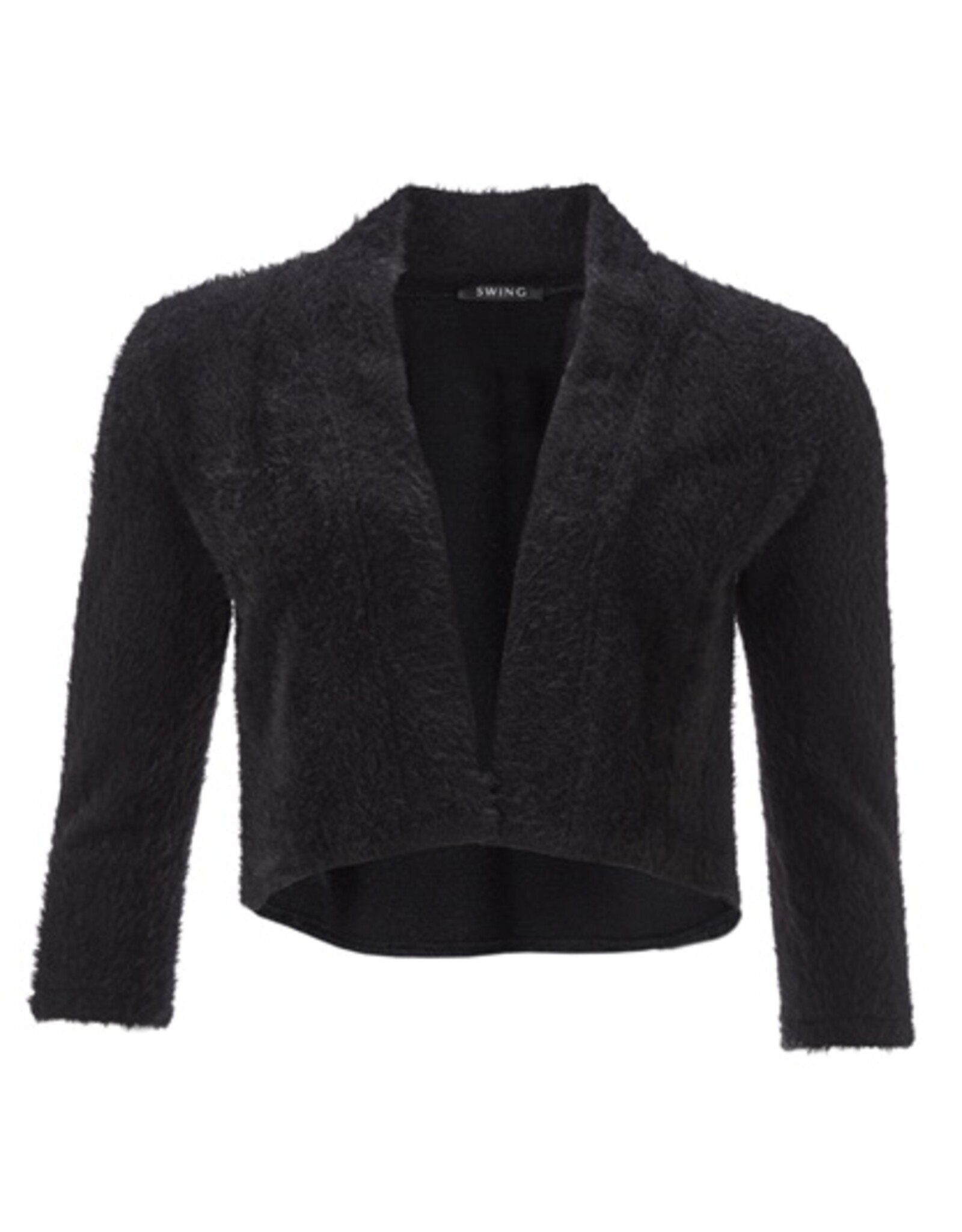 Swing Jersey Black  Fluffy Bolero