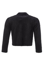 Swing Jersey Black  Fluffy Bolero