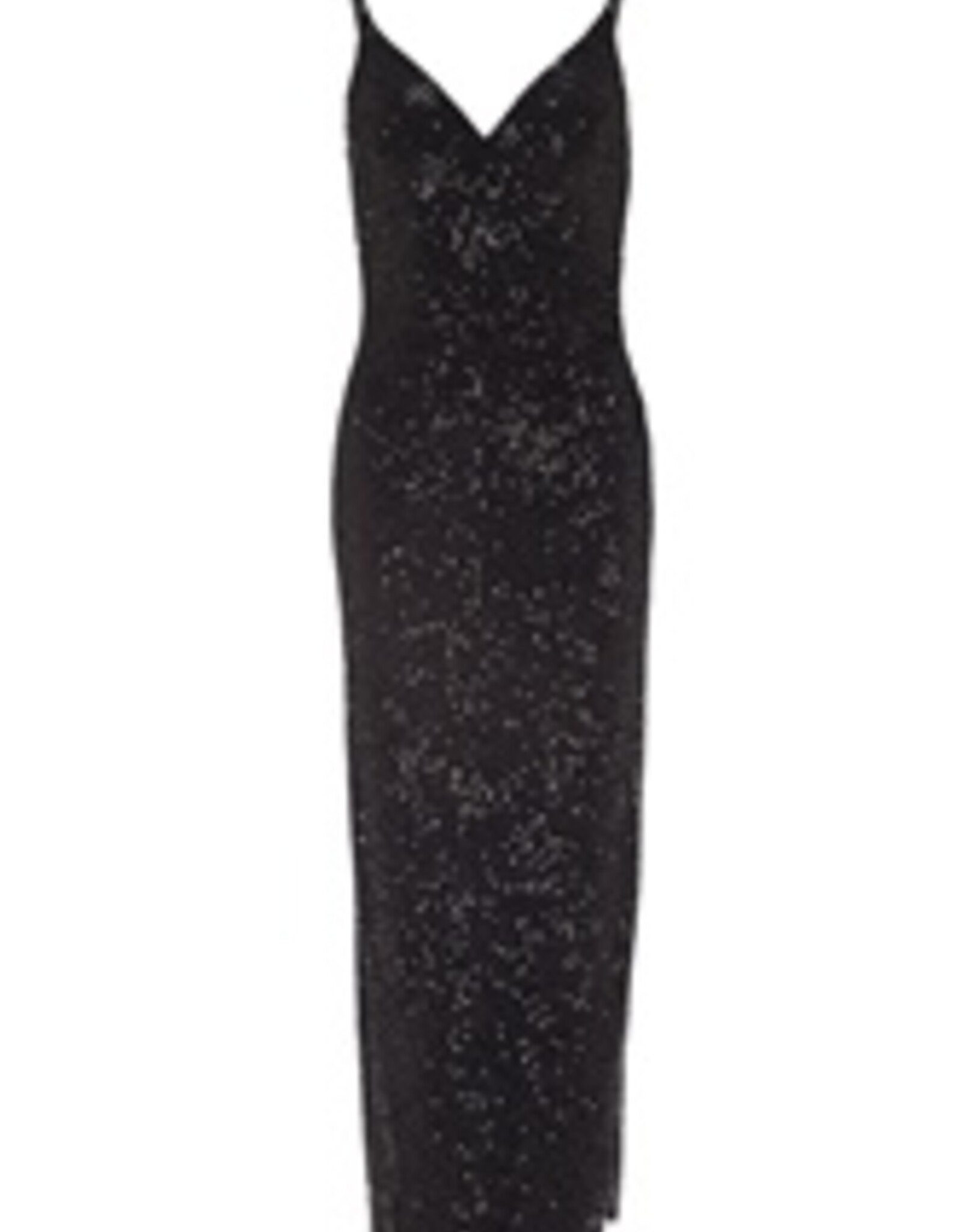 Swing Jurk Lang Pailletten Black