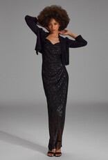 Swing Jersey Black  Fluffy Bolero