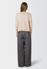 Marc Aurel Vest Rits Zakken Met Parels Biscuit Varied Melange