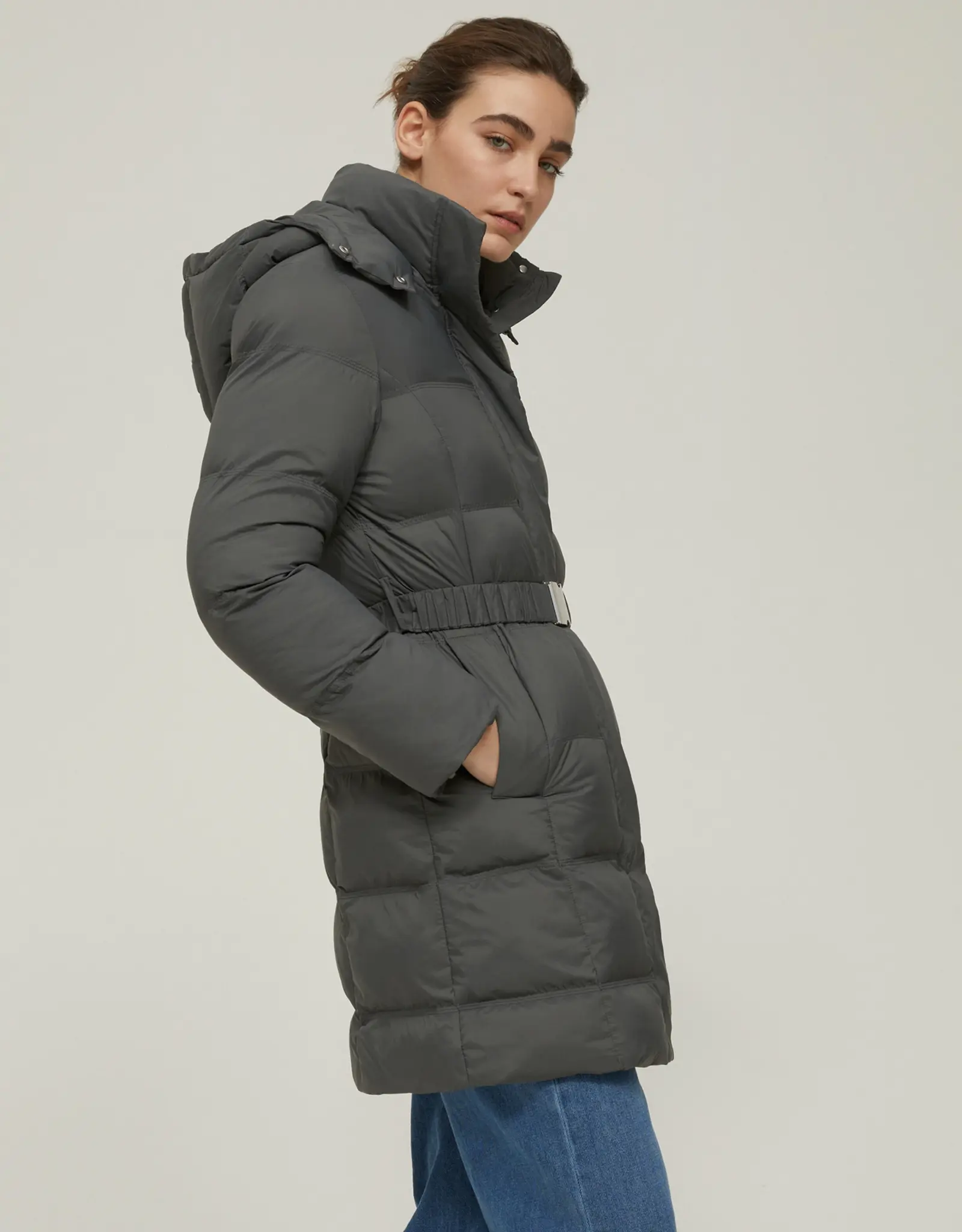 PENNYBLACK Parka Jack Savio Grijs