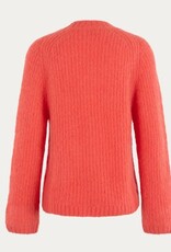 Anna Blue Pullover Desser Turtle Hals Raspberry