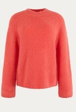 Anna Blue Pullover Desser Turtle Hals Raspberry