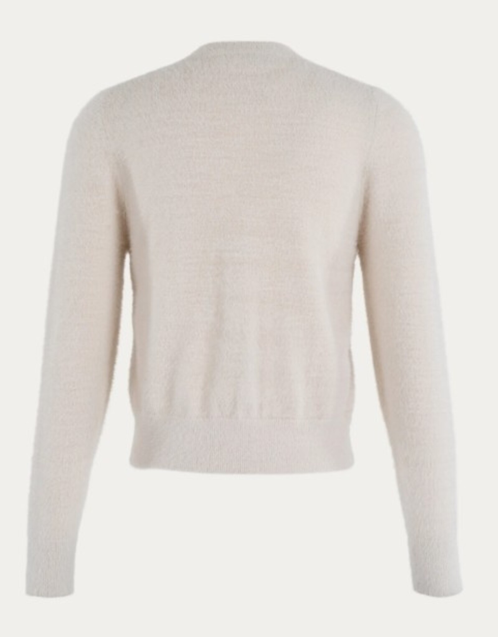 Anna Blue Pullover Riccy RH Bloemetje Zilver Kit Solid