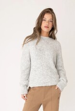Anna Blue Pullover Labi Light Grey Melange