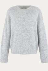 Anna Blue Pullover Labi Light Grey Melange