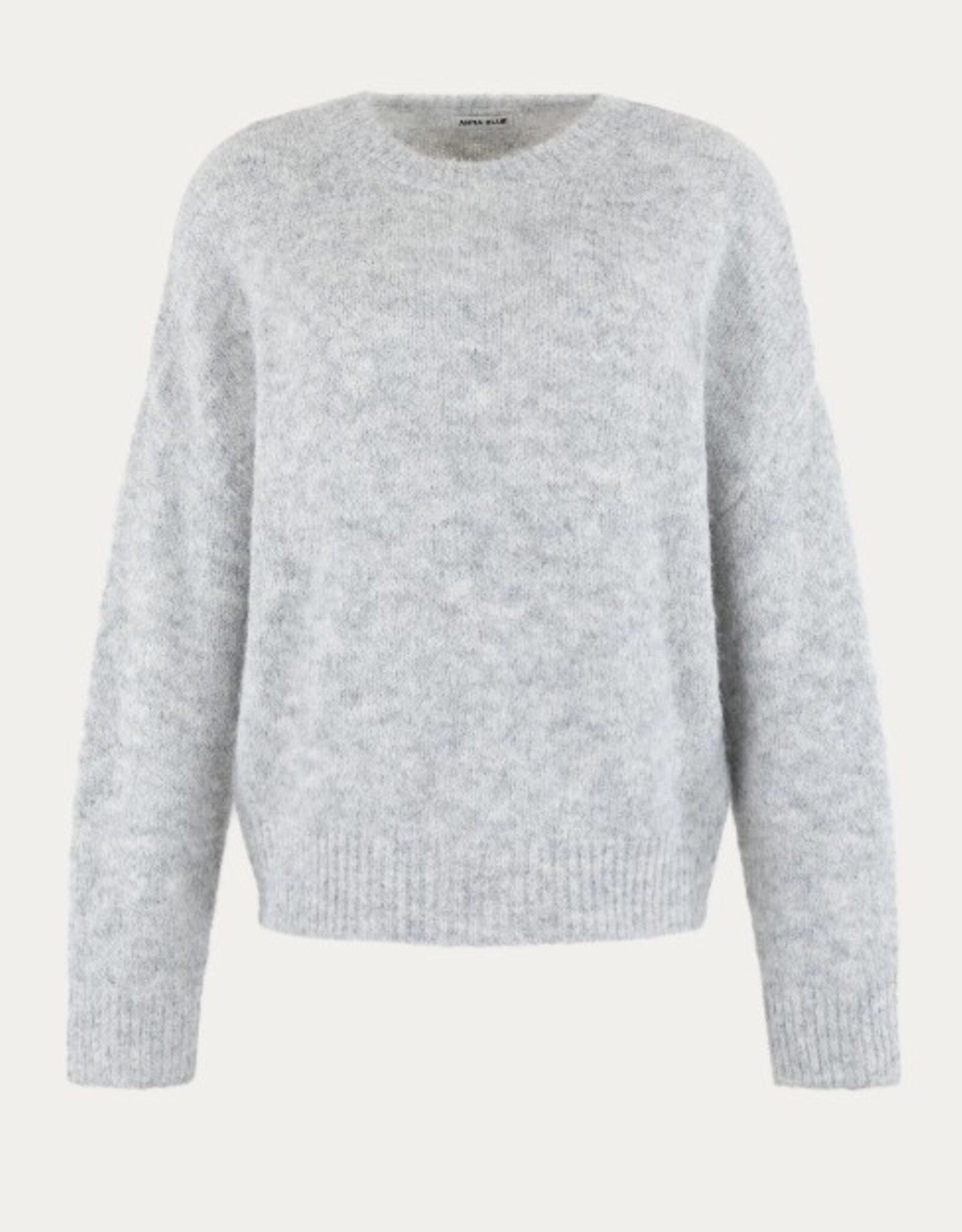 Anna Blue Pullover Labi Light Grey Melange