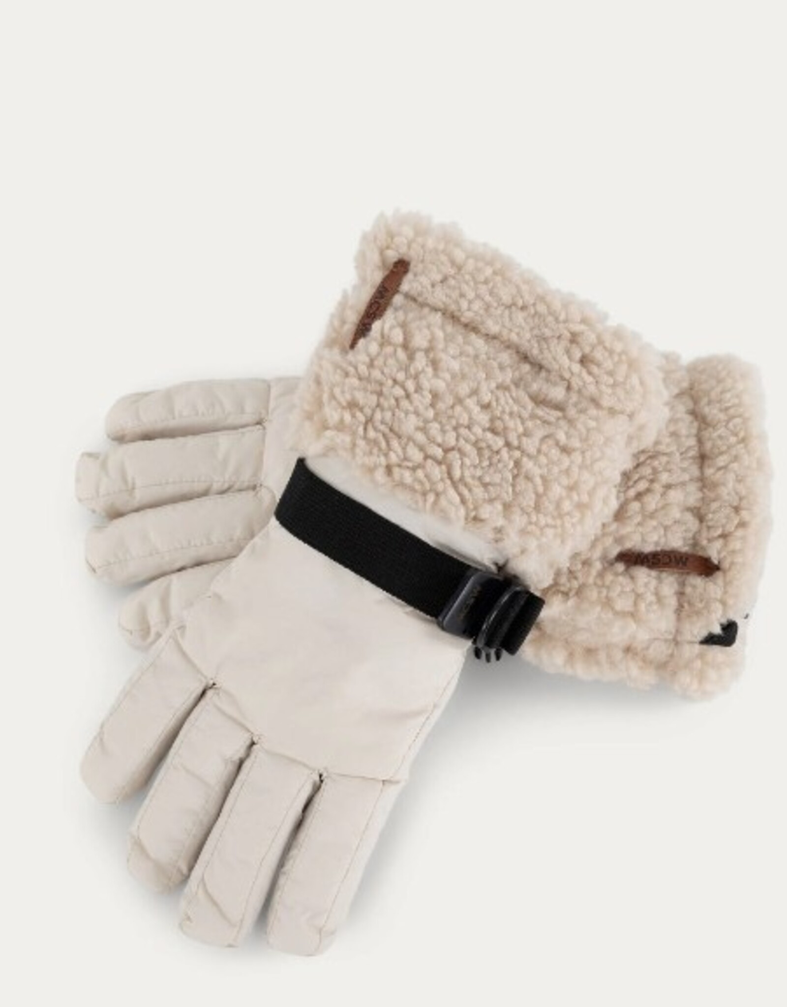 Moscow Handschoenen Bont Chalk Solid