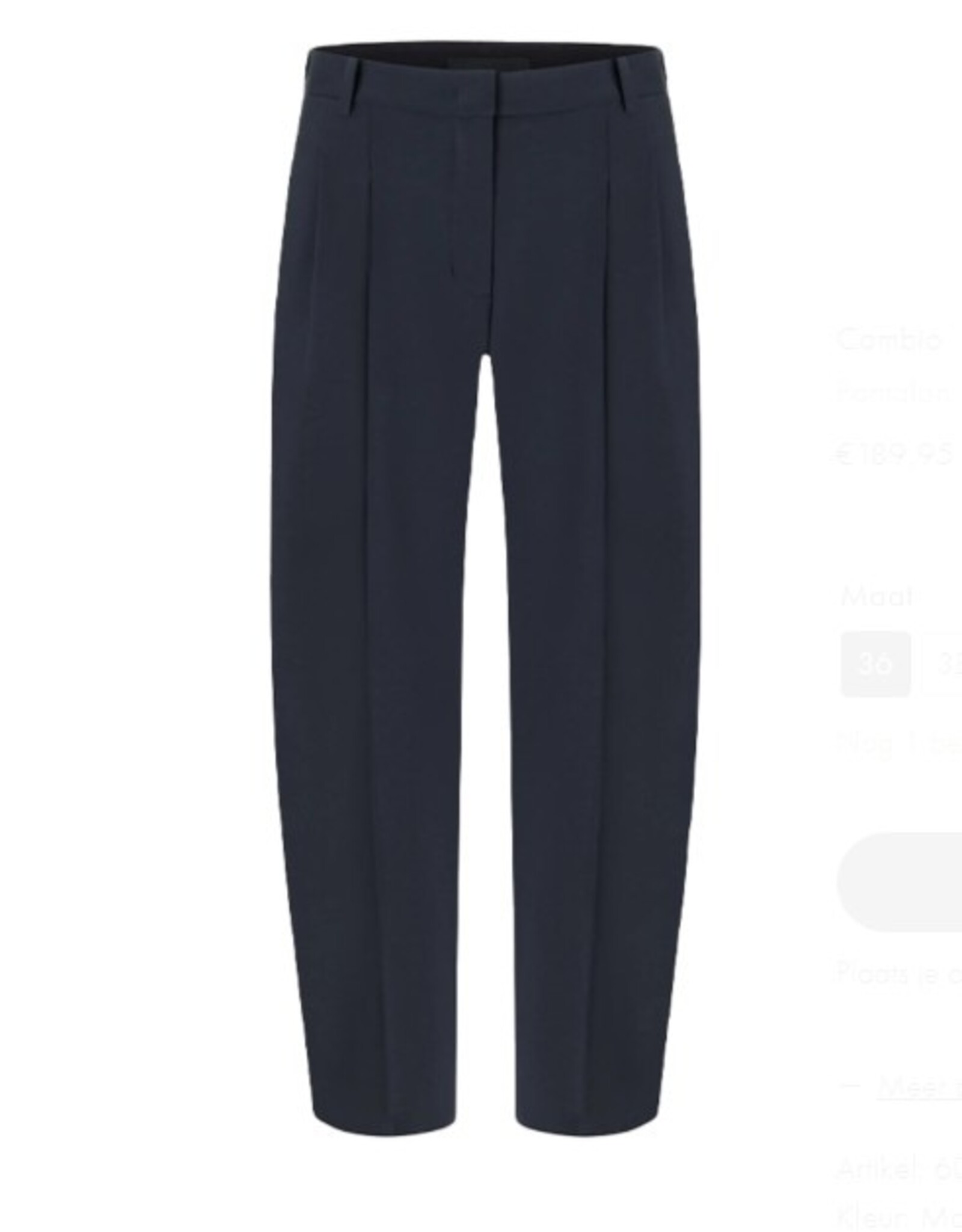 Cambio Pantalon Emilie  Bandplooi Royal Navy