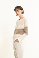 Maria Bellentani Pullover Charlotte Avorio Kasha