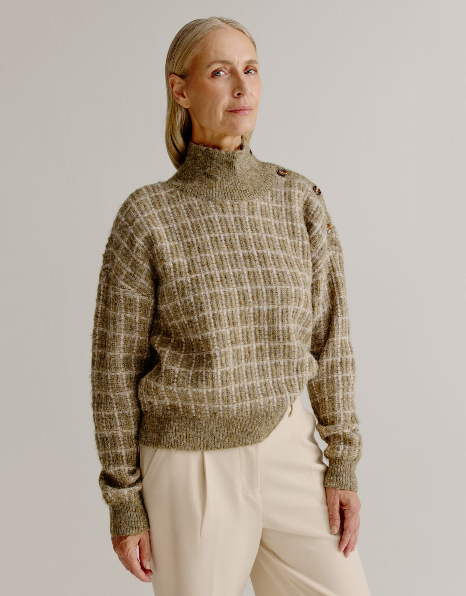 Josephine &CO Liv Swaeter Moss Green