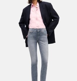 Cambio Piper Short Contrast Blaeched Light Grey