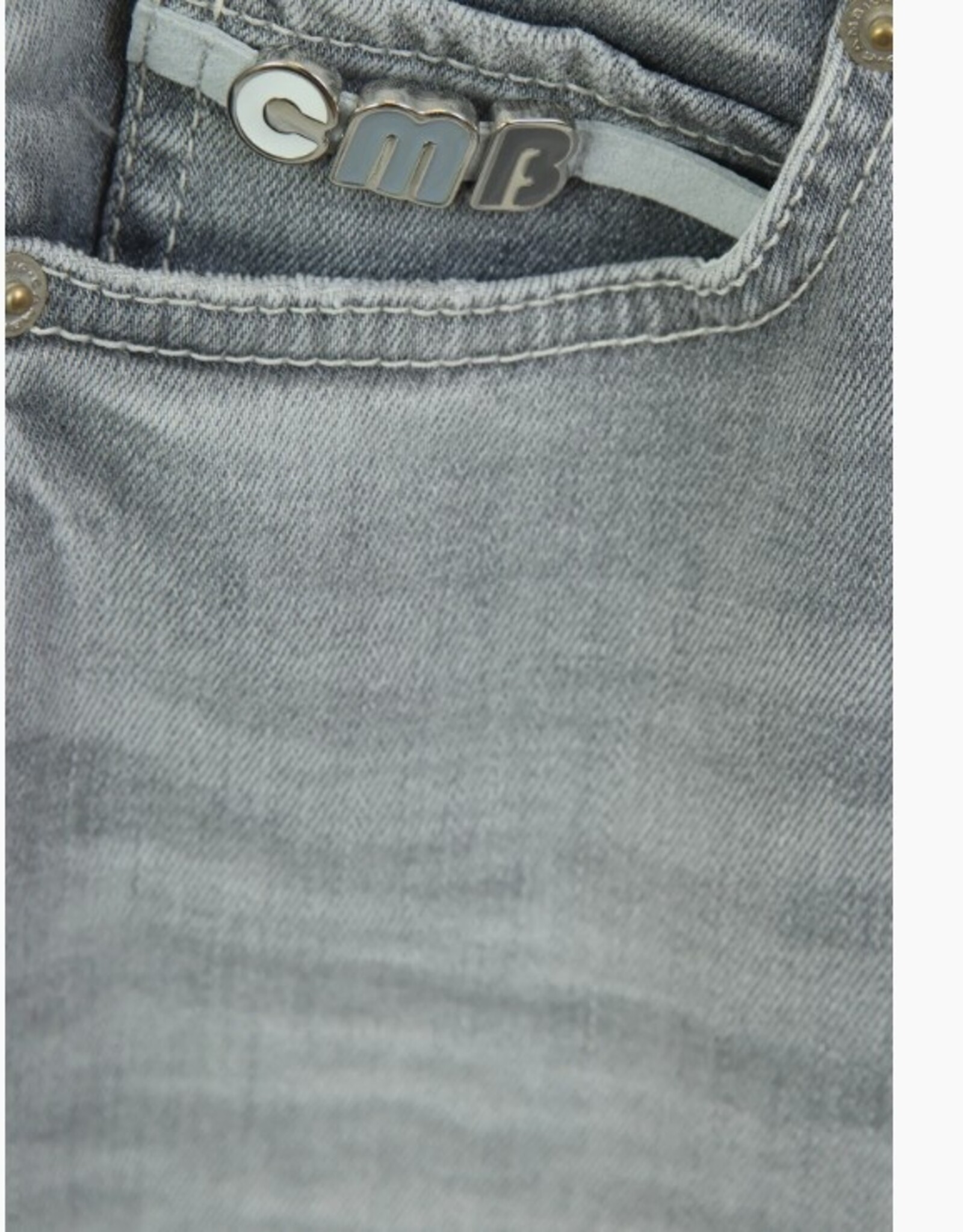 Cambio Piper Short Contrast Blaeched Light Grey