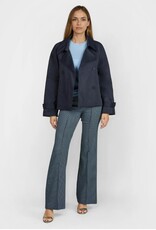 Marc Aurel Trenchcoat Kort Donker Blauw