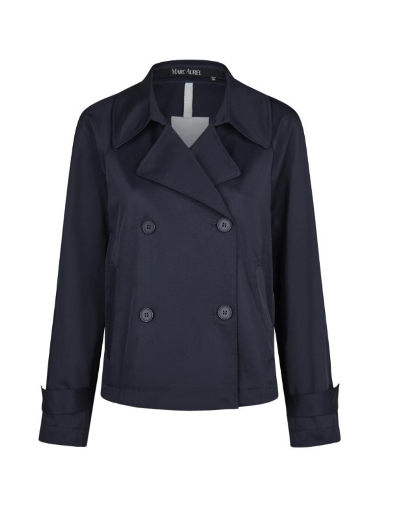 Marc Aurel Trenchcoat Kort Donker Blauw