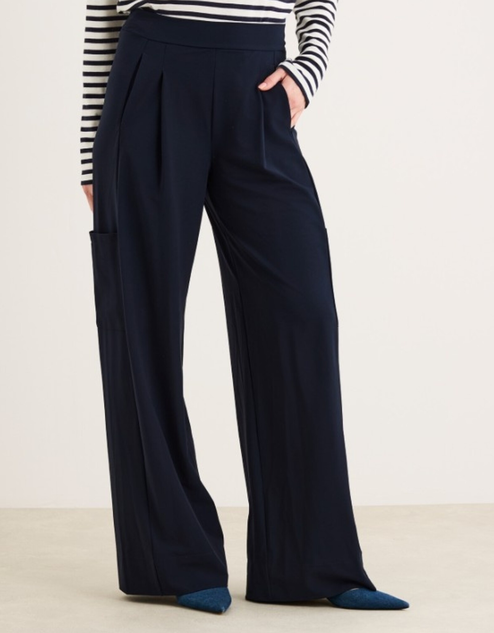 JapanTKY Koyuki Pantalon Culotte Zakken Navy