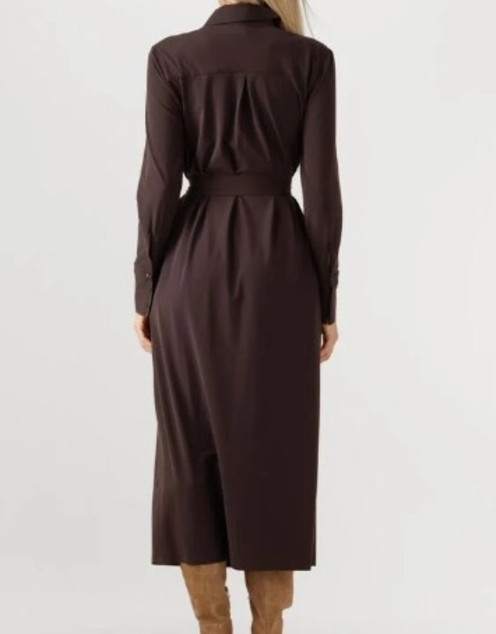 JapanTKY Jurk Rasy Dark Brown