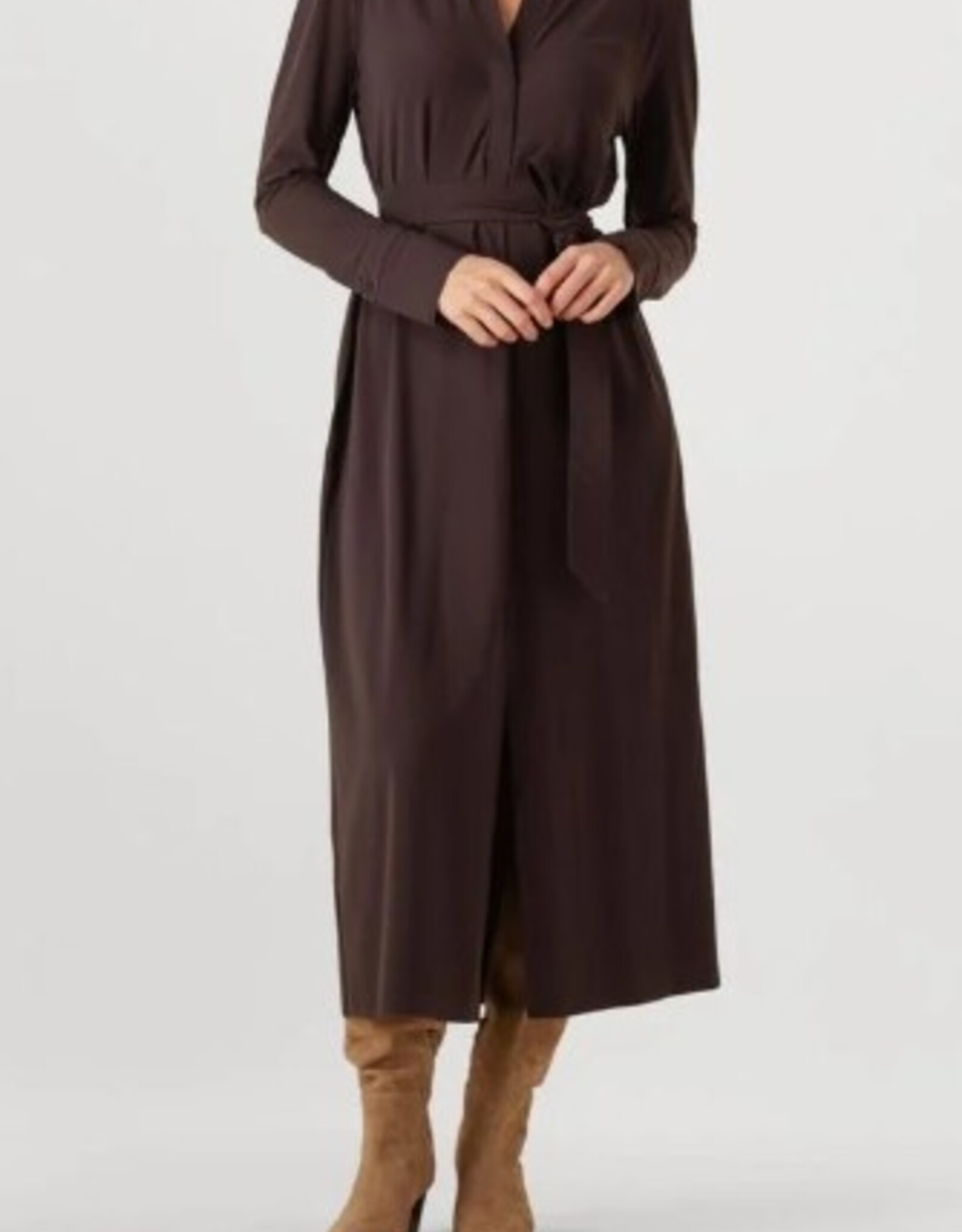 JapanTKY Jurk Rasy Dark Brown