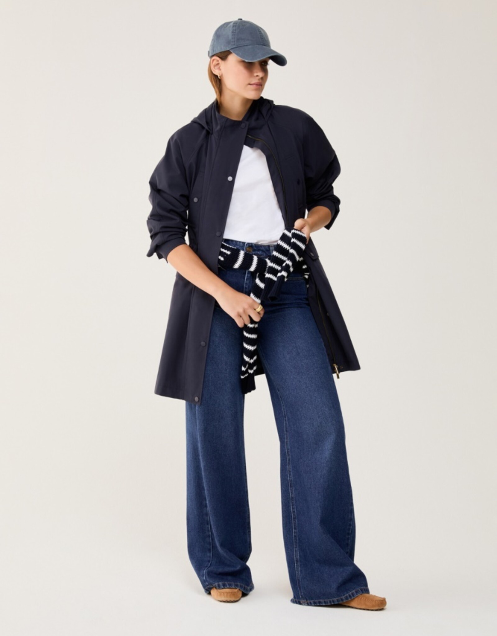 PENNYBLACK Raincoat Salmo Navy