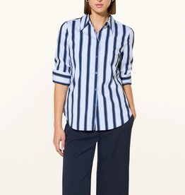 Marc Aurel Blouse Blauwe Strepen